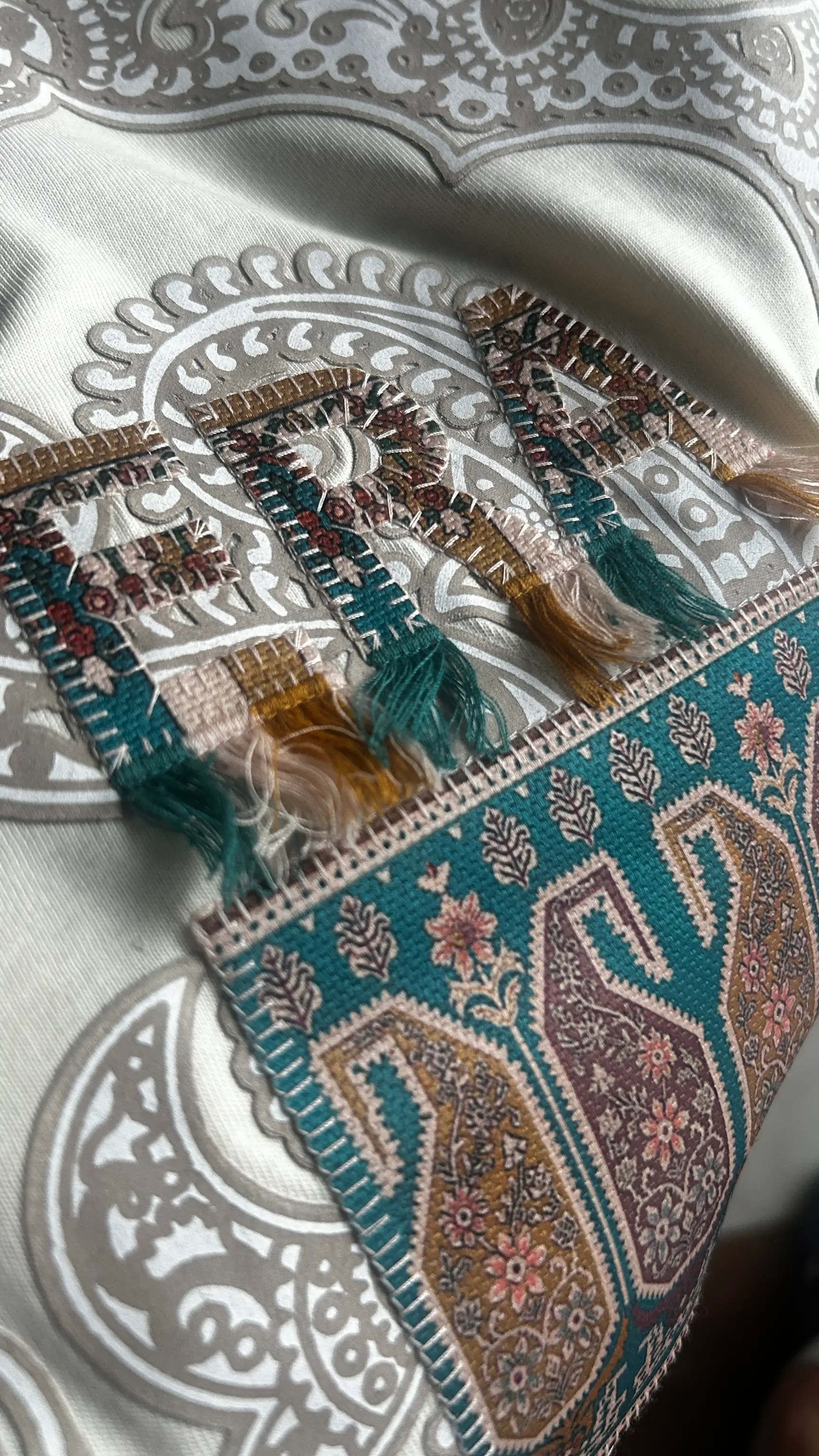 Lurk Oversize Kesim Özel Tasarım Erkek Tişört - Beyaz - Görsel 3