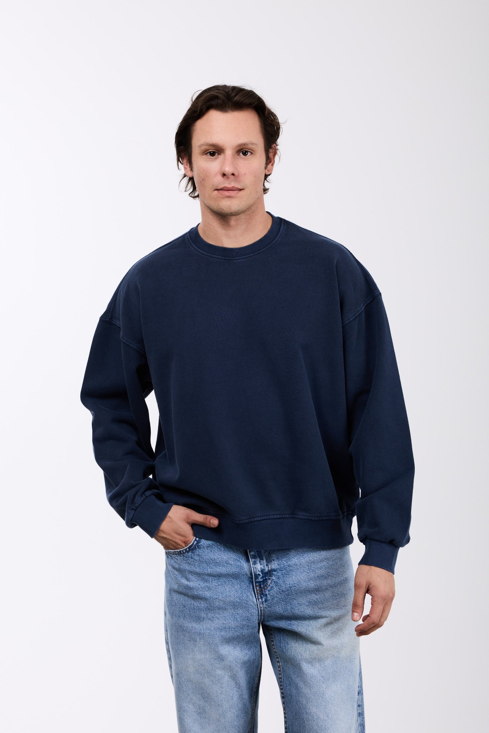 Zico 4'Lü Drop Unisex Sweatshirt - Karışık - Görsel 4