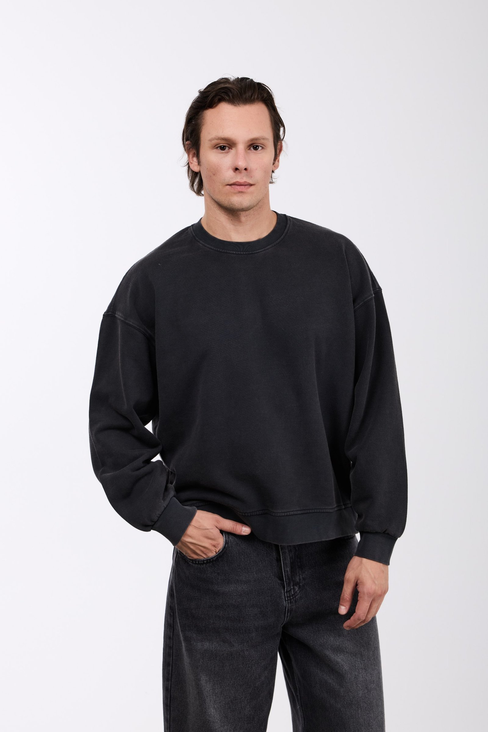 Zico 4'Lü Drop Unisex Sweatshirt - Karışık - Görsel 6