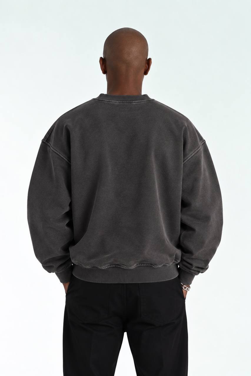 Zico Oversize Kesim Özel Tasarım Unisex Hoodie - Kahverengi - Görsel 2